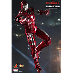 Avis Hot Toys MMS213 - Marvel Comics - Iron Man 3 - Iron Man Silver Centurion Mark 33 Standard Version