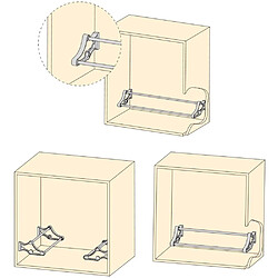 Emuca Range-chaussures pour intérieur d'armoire Self