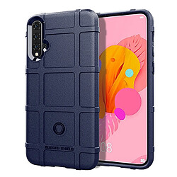 Wewoo Coque Étui de protection en silicone antichoc robuste pour Huawei Nova 5 bleu