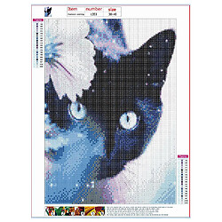 Animal photo bricolage diamant peinture point de croix 5D diamant peinture - Multicolore