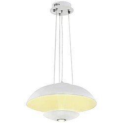 HOROZ ELECTRIC Suspension LED design coupole blanche 24W (Eq. 192W) Diam. 450mm