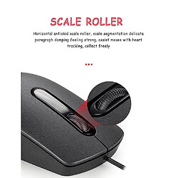 Universal 1200dpi USB Wired Mouse Office Audio souris macaron mignon souris multicolore pour ordinateur portable PC HIGH pas cher