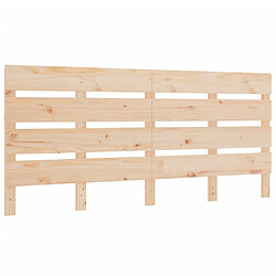 Maison Chic Tête de lit moderne pour chambre - Décoration de lit 150x3x80 cm Bois massif de pin -MN69931