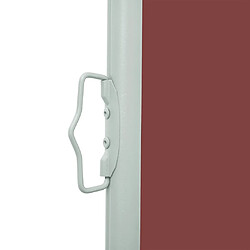 Avis vidaXL Auvent latéral rétractable de patio 100x300 cm Marron