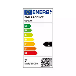 Edm Ampoule LED 7W 806lm (60W) 240° - Blanc Chaud 3000K