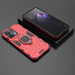 Acheter Htdmobiles Coque pour Oppo Reno 8 5G - housse etui rigide anti choc + verre trempe - ROUGE