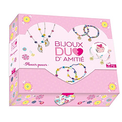 Bijoux duo d'amitié : flower power