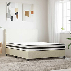 vidaXL Matelas à ressorts bonnell moyen 160x200 cm