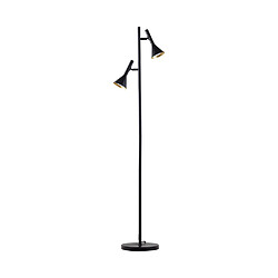 BRAYTRON Lampadaire métal 2xGU10 Noir IP20