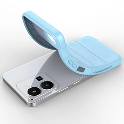 Avis Htdmobiles Coque pour Vivo Y22 / Y22s / Y35 - housse etui silicone gel fine + film ecran - BLEU CLAIR