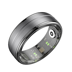 Acheter Bague Connectée Taille 9 Suivi Cardiaque Oxygène Sommeil Sports Étanche Noir YONIS