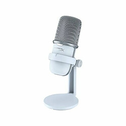 Microphone de Bureau Hyperx SoloCast 519T2AA Blanc pas cher