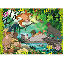 Lisciani, Puzzle pour enfants a partir de 3 ans, 4 x 48 pièces, 2 en 1 Double Face Recto / Verso avec le dos à colorier - Disney Classiques - 91737