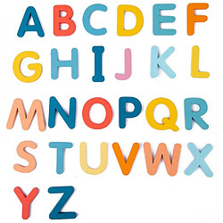 Universal Jeu éducatif en bois pour les enfants Nouveaux jouets éducatifs pour les enfants Cartes d'alphabet Lettres Jouets d'apprentissage Blocs en bois