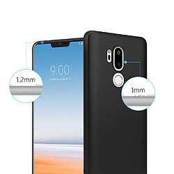 Cadorabo Coque LG G7 ThinQ / FIT / ONE Etui en Noir pas cher