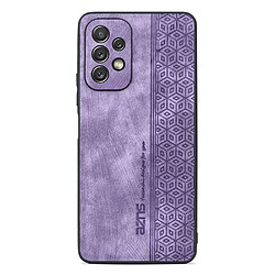 Coque en TPU + PU AZNS anti-chute pour votre Samsung Galaxy A23 4G/5G - violet