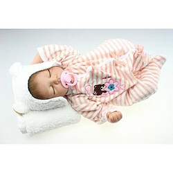 Acheter Universal Renaissance Baby Doll Wharf Silicone Doux Poupée réaliste Nouveau-né Fille Mariée 50 cm