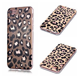 Coque en TPU motif marbre or rose imd léopard pour votre Apple iPhone 8/7