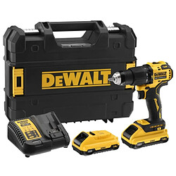 Avis DeWalt Perceuse visseuse à percussion XR 18 V 3Ah mandrin métal DCD709L2TQW