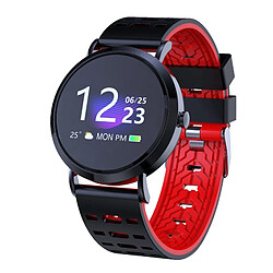 Wewoo CV08C 1.0 pouces TN Bracelet intelligent à écran couleur IP67 étanche, bracelet en silicone, rappel d'appel d'assistance / surveillance de la fréquence cardiaque / surveillance du sommeil / rappel sédentaire (noir)