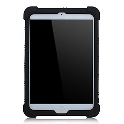 Coque en silicone Souple avec béquille noir pour votre Apple iPad Mini 3/iPad Mini 2/iPad Mini