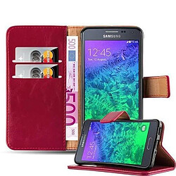 Cadorabo Coque Samsung Galaxy ALPHA Etui en Rouge