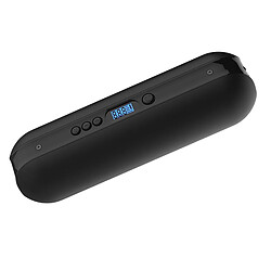 Acheter Compresseur D'air Portable Mini Pompe De Gonflage De Pneu De Moto De Vélo Intelligent Noir