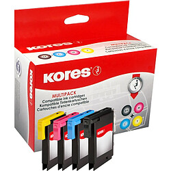 Kores Multi-Pack encre G1522KIT remplace brother LC-980BK/ ()