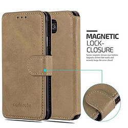 Cadorabo Coque Samsung Galaxy ALPHA Etui en Brun