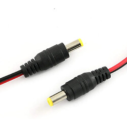 Avis 12V DC d'alimentation Connecteur Mâle/Femelle, DC Pigtail Cable,5.5mm x 2.1mm Connecteur DC pour Vidéo Surveiller CCTV Caméra Câble LED Strip Light 2,1 x 5,5 mm