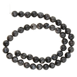 Acheter bricolage larvikite labradorite noire pierre gemme labradorite ronde perles en vrac 8mm