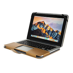 Acheter Wewoo Housse Étui or pour Macbook Pro Retina 15,4 pouces Laptop Crazy Horse Texture horizontale Flip en cuir