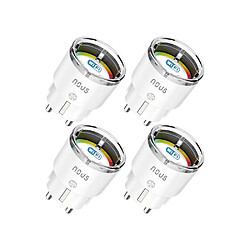 Pack de 4 Prises Intelligentes Wifi - NOUS-A1-4 - NOUS