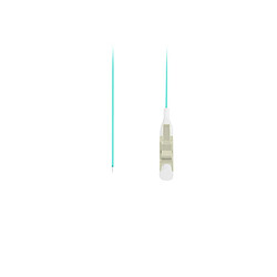 Câble fibre optique pigtail Lanberg MM LC/UPC OM3 2m couleur turquoise FP-LCUP-MS31-0020-TQ