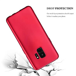 Acheter Cadorabo Coque Samsung Galaxy S9 Etui en Rouge