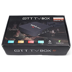 Box Android TV 4K HD Smart Avec Télécommande Et Android 7.1 YONIS pas cher