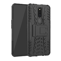 Wewoo Coque Renforcée de protection antichoc PC + TPU pour OPPO F11 Pro avec support Noir