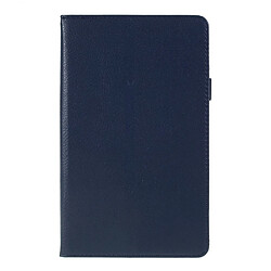 Etui en PU bleu foncé pour votre Samsung Galaxy Tab A 8.0 Wi-Fi (2019) SM-T290