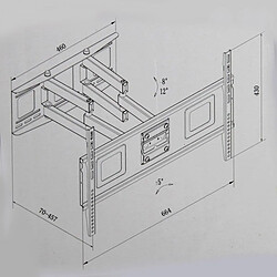 Avis Helloshop26 Support mural TV fixe max 65 LCD Plasma 2508212