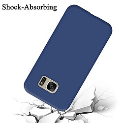 Acheter Cadorabo Coque Samsung Galaxy S7 Etui en Bleu