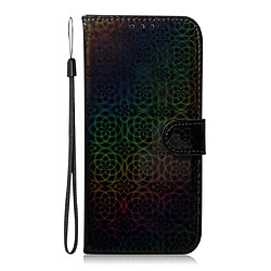 Wewoo Housse Coque Pour Galaxy Note 9 couleur unie boucle magnétique coloré horizontale étui en cuir PU avec titulaire et fentes cartes et portefeuille et lanière noir