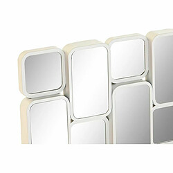 Miroir mural DKD Home Decor Champagne Verre Doré polypropylène 90 x 4 x 60 cm Moderne (2 Unités)