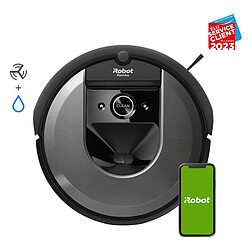 Acheter Aspirateur/laveur robot connecté noir - I817840 - IROBOT