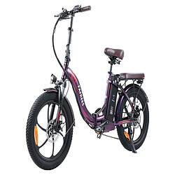 Vélo Électrique FAFREES F20 Pro | Moteur 250W Batterie 648WH Autonomie 80KM | Violet éblouissant