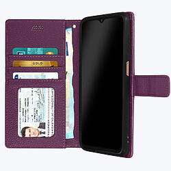 Acheter Avizar Étui Galaxy A23 5G et M23 5G Clapet Portefeuille Support Vidéo Dragonne violet