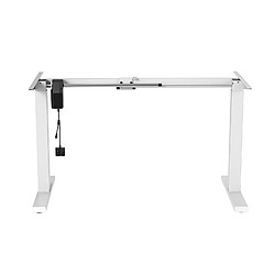 Acheter Bureau électrique Ergo Office ER-403W réglable en hauteur max 123cm, max - 70 kg, châssis sans plateau, blanc