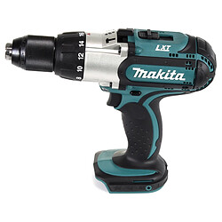 Makita DHP 451 RTJ Perceuse visseuse à percussion sans fil 18 V Li-Ion, 3 vitesses + 2x Batteries 5,0 Ah + Chargeur rapide + Makpac