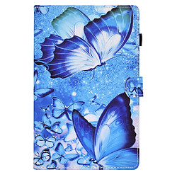 Etui en PU avec support papillon pour votre Samsung Galaxy Tab A7 Lite 8.7-pouces SM-T220 (Wi-Fi)/SM-T225