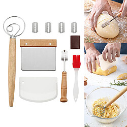 Acheter Fouet à Pâte Mélangeur Pain Score Grattoir à Pâte Kit De Cuisson Style C