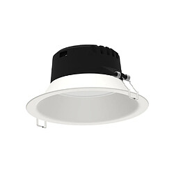 Inspired Downlight encastré LED rond 23,3cm, 21W, 3000K, 1900lm, blanc, découpe 206mm